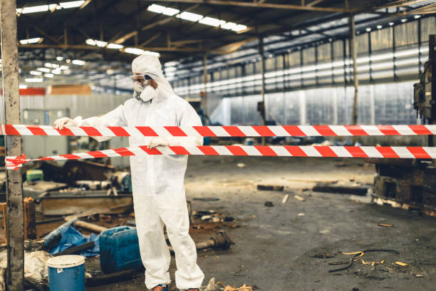 Professional Biohazard technician working in Pembroke, GA